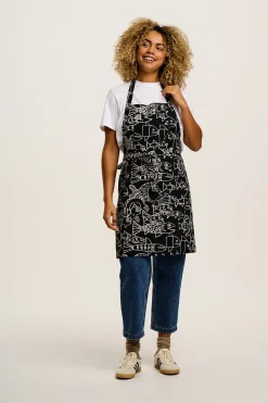 Clearance Ada - Cotton Apron in Artist Print by Marcello All Accessories|All Workwear