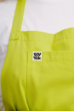 Online Ada - Cotton Apron in Lime All Accessories|All Workwear