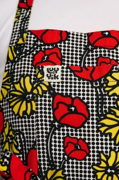 Best Ada - Cotton Apron in Poppy Comic Print All Accessories|All Workwear