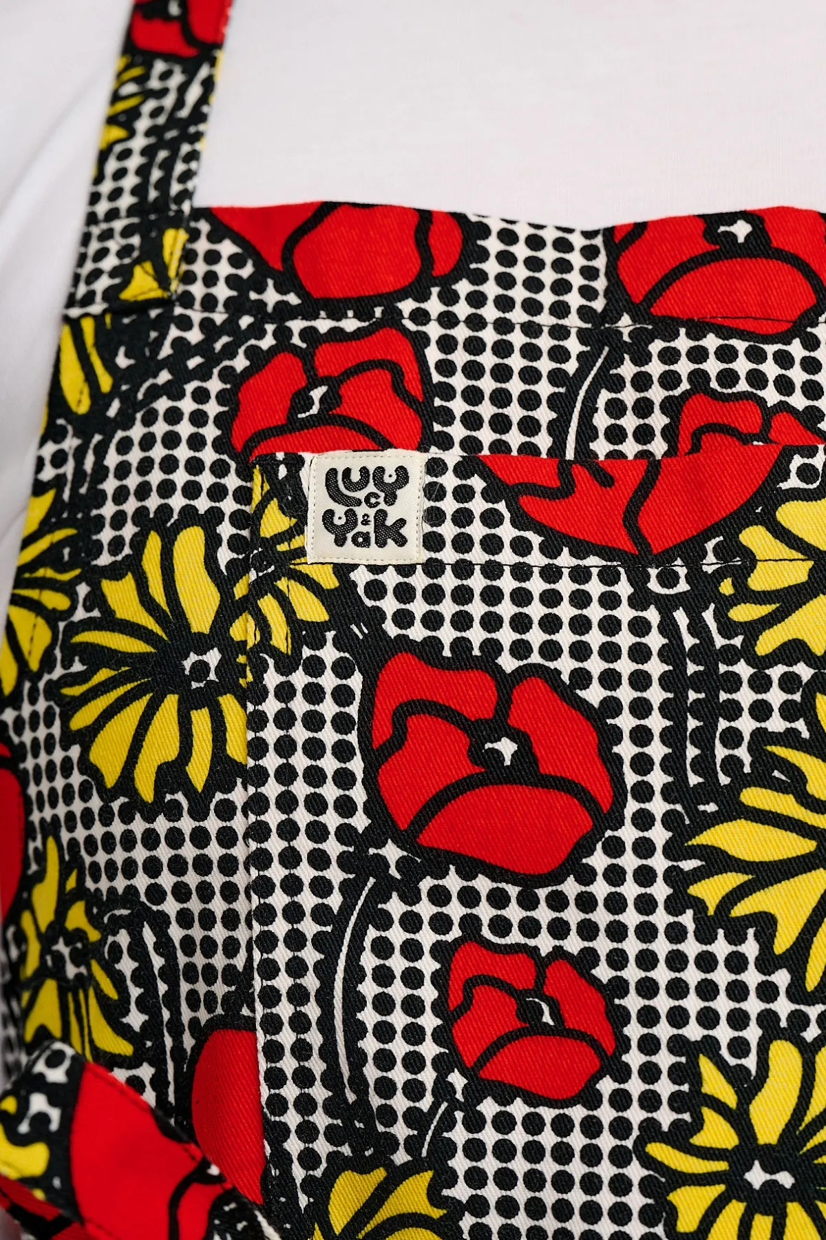 Best Ada - Cotton Apron in Poppy Comic Print All Accessories|All Workwear