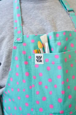 Outlet Ada - Cotton Apron in River Dot Print All Accessories|Aprons