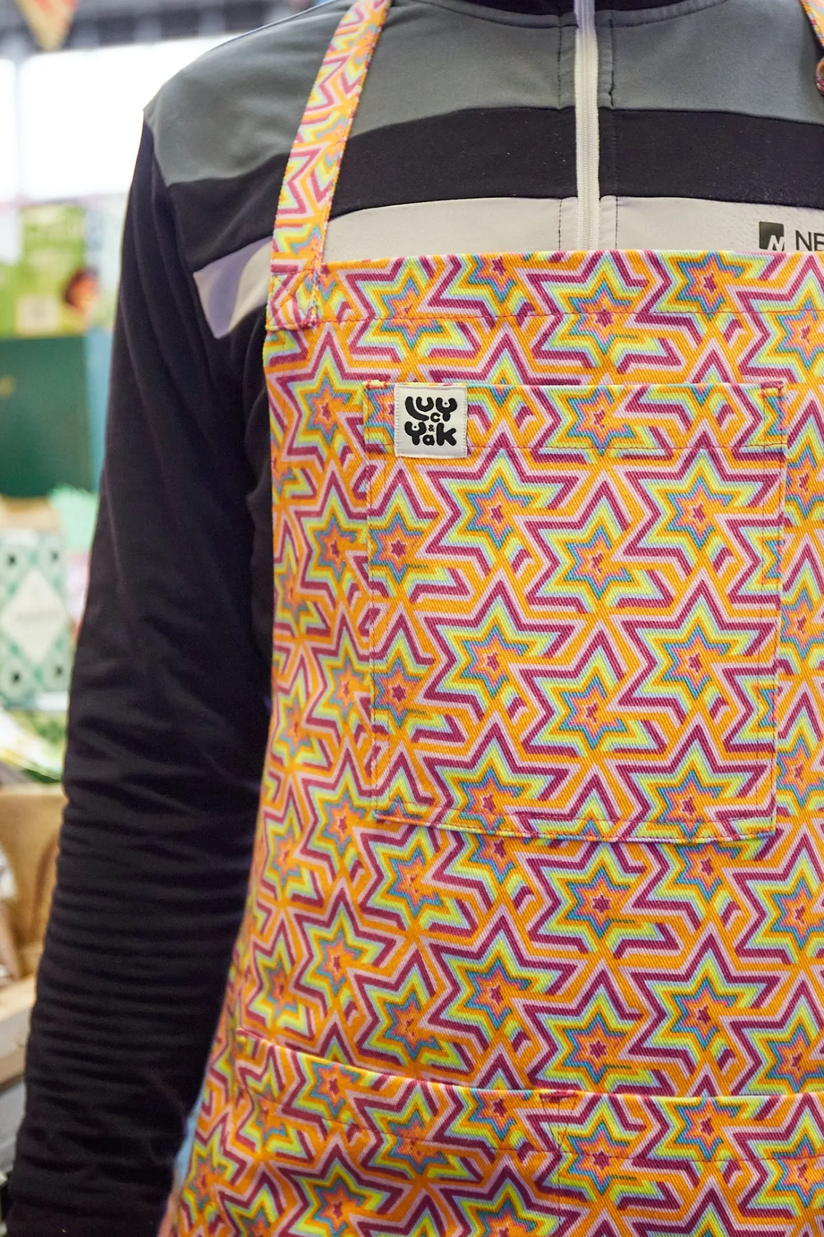 Hot Ada - Cotton Apron in Starlight Print All Accessories|All Workwear