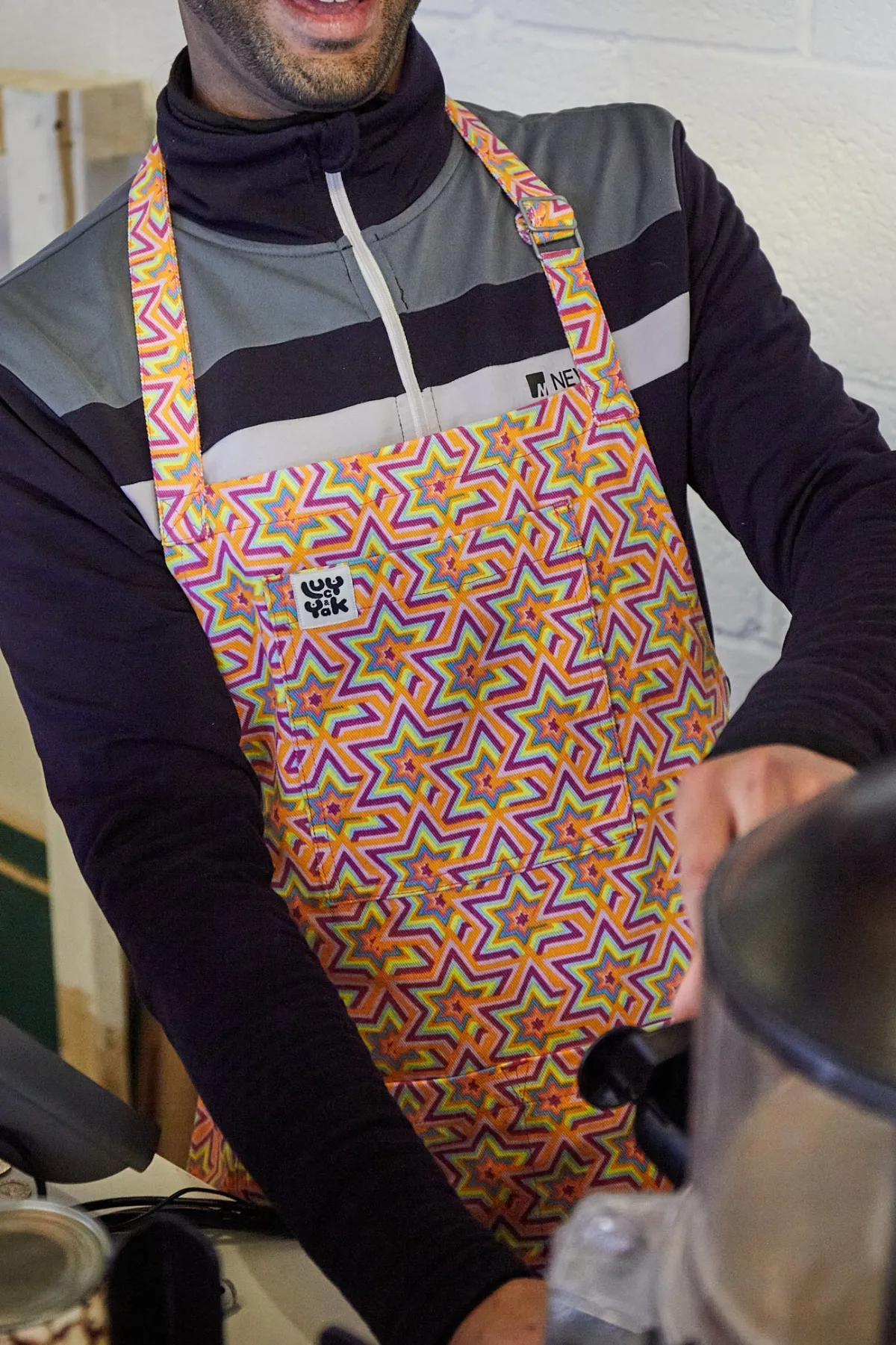 Hot Ada - Cotton Apron in Starlight Print All Accessories|All Workwear
