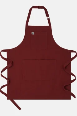 Clearance Ada - Heavyweight Cotton Apron in Maroon All Workwear|Aprons