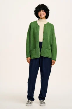 Fashion Aiden - Roll Neck Knitted Cotton Top in Pearl All Tops & Tees|Knitwear