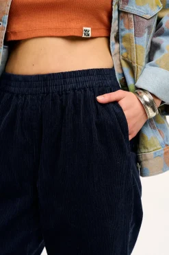 New Billie - Corduroy Trousers in Sailor Blue All Bottoms