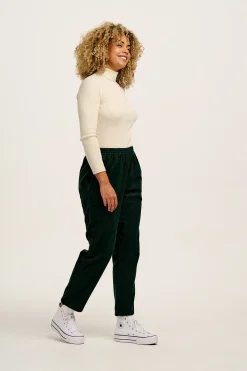 Online Billie - Corduroy Trousers in Posy Green All Bottoms|Tall Range