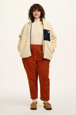 Discount Billie - Corduroy Trousers in Red Clay All Bottoms|Trousers