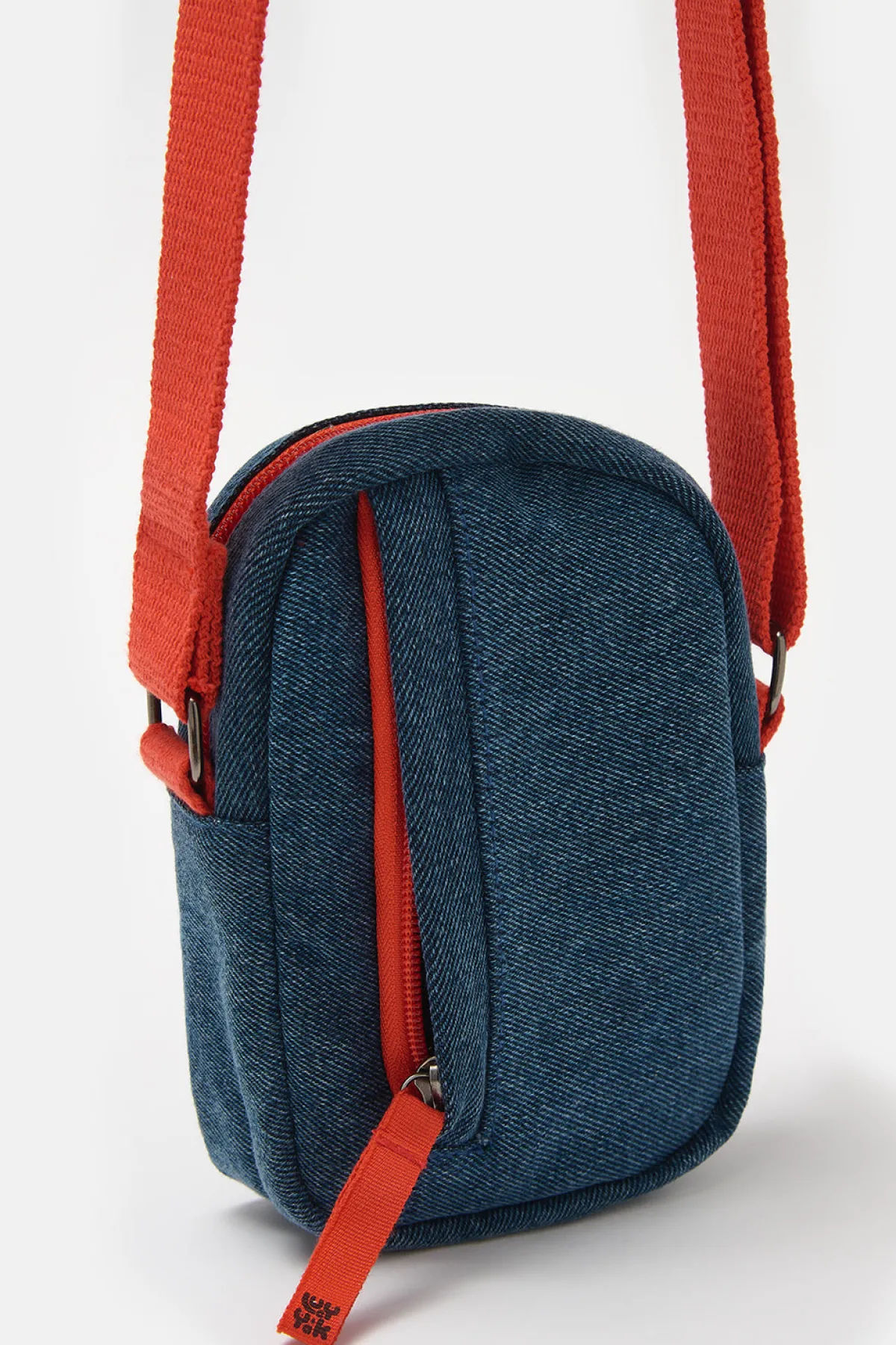 Sale Brady - Crossbody Denim Bag in Mid Wash Blue All Accessories|Bags & Purses