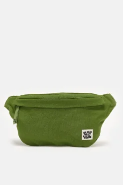 Online Brodie - Canvas Bumbag in Highland Green All Accessories|Bags & Purses