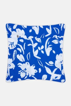 Discount Bruna - Cushion Cover in Blue Bloom Print All Accessories|Homeware