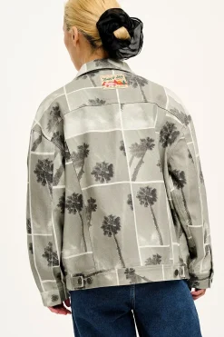 Outlet Callaway - Jacket in Malibu Print All Tops & Tees|All Outerwear & Knitwear