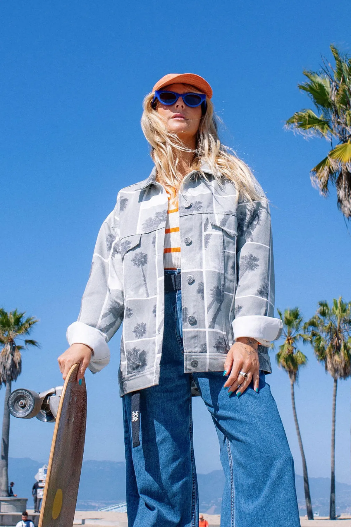 Outlet Callaway - Jacket in Malibu Print All Tops & Tees|All Outerwear & Knitwear