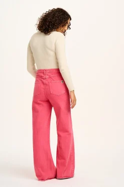 New Carter - High Waisted Jeans in Pink Wash All Bottoms|Jeans