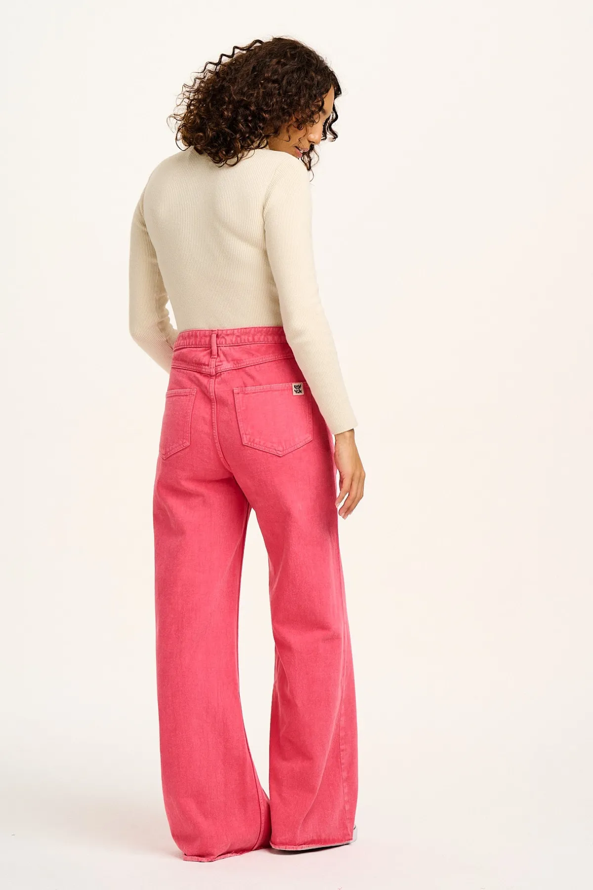 New Carter - High Waisted Jeans in Pink Wash All Bottoms|Jeans