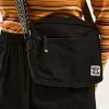 Online Dara - Crossbody Twill Bag in Black All Accessories|Bags & Purses