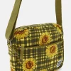 Discount Dara - Crossbody Twill Bag in Green Sunday Sunflowers Print All Accessories|Bags & Purses