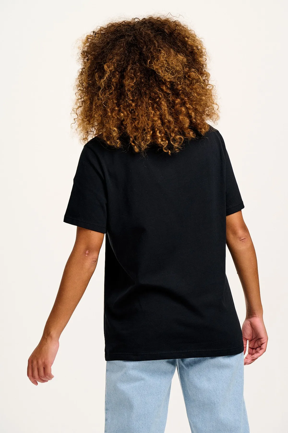 Outlet Denver - Cotton Tee in Black All Tops & Tees|Short Sleeve Tops
