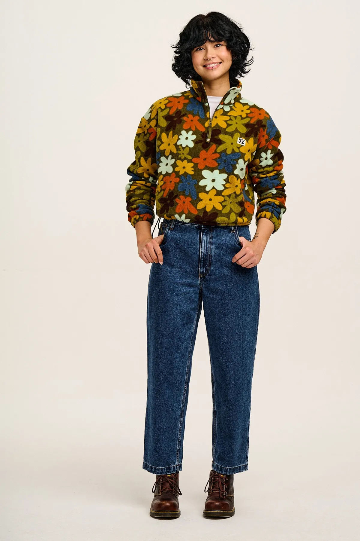 Hot Drew - Straight Leg Denim Jeans in Mid Wash Blue All Bottoms|Tall Range