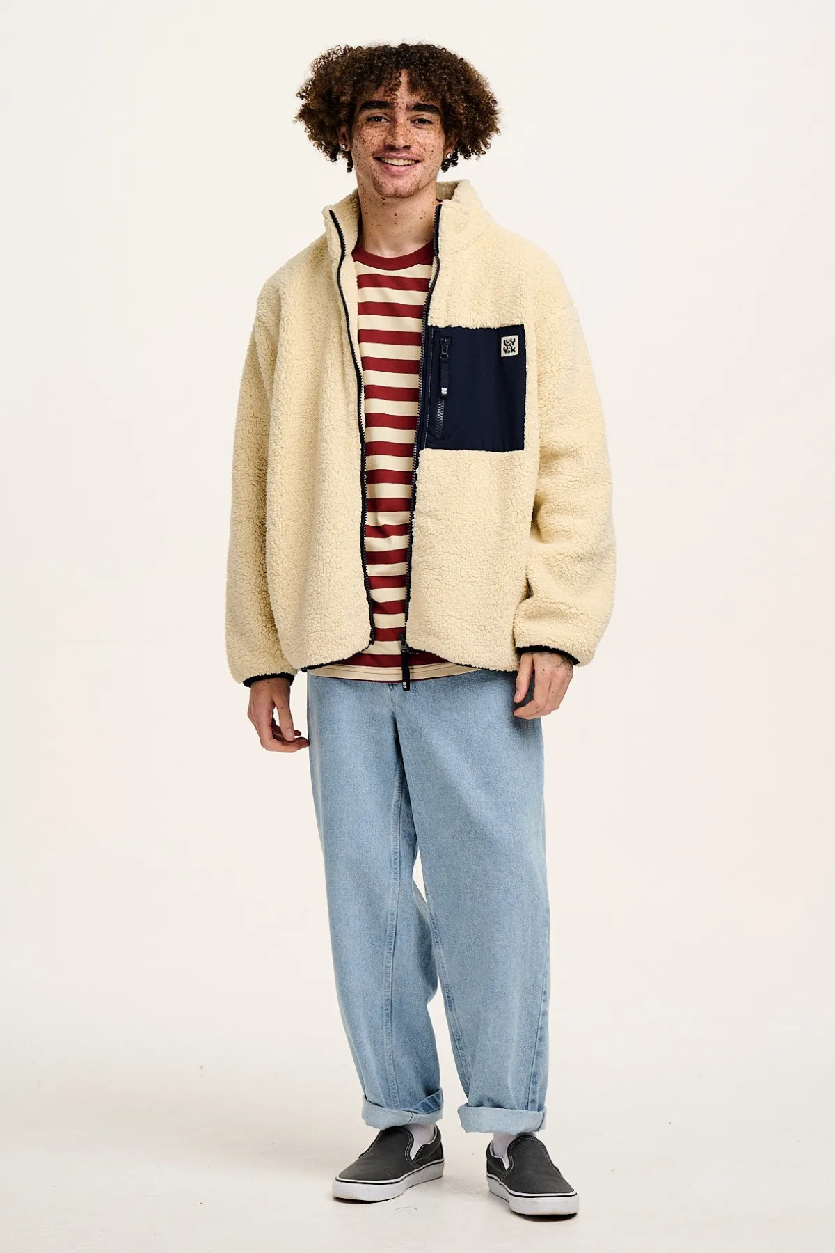 Online Drew - Straight Leg Denim Jeans in Light Wash Blue All Bottoms|Jeans