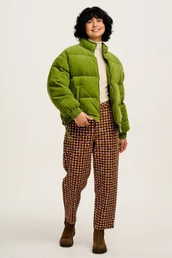 Fashion Drew - Straight Leg Twill Trousers in Meryl Check Print All Bottoms