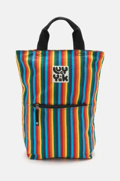Clearance Dylan - Cotton Backpack in Rainbow Print All Accessories|Bags & Purses