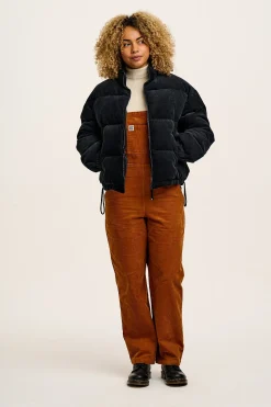 Hot Easton - Corduroy Dungarees in Caramel Brown All Dungarees|Easton - 90S Skater