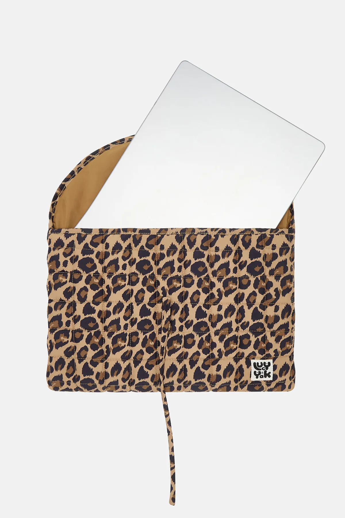 Sale Emelien - 13" Laptop Case in Leopard Print All Accessories|Bags & Purses