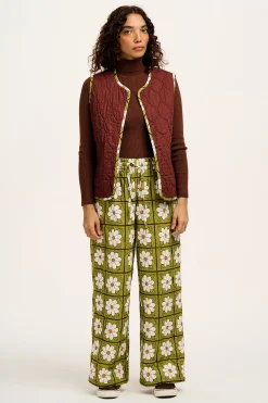 Fashion Emery - Reversible Quilted Gilet in Romneya Floral Print All Outerwear & Knitwear|Jackets
