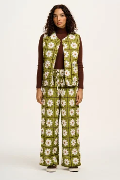 Fashion Emery - Reversible Quilted Gilet in Romneya Floral Print All Outerwear & Knitwear|Jackets