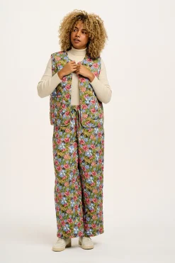 Fashion Emery - Reversible Quilted Gilet in Elsinore Floral Print All Outerwear & Knitwear|Jackets