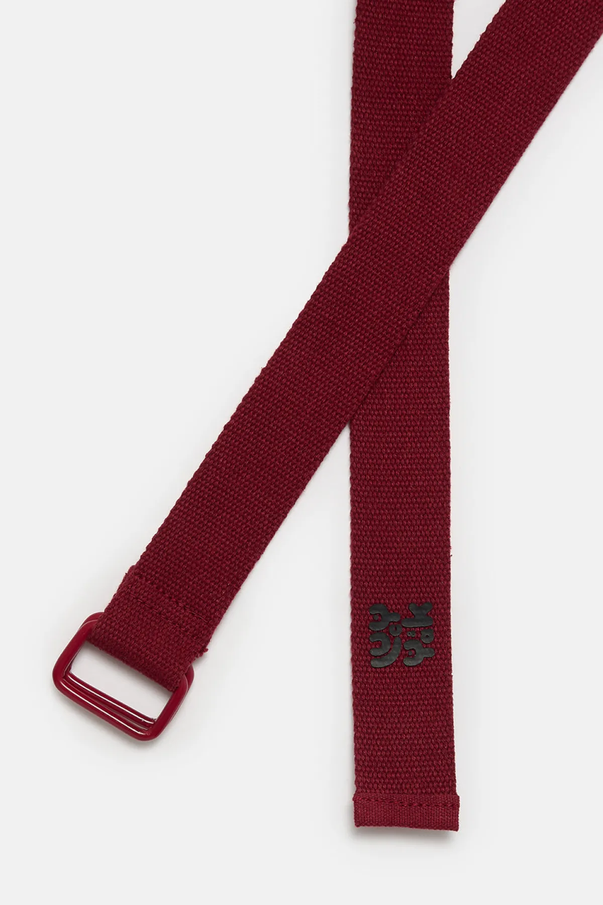 Fashion Flynn - D-Ring Cotton Webbing Belt in Red Dahlia All Accessories|Belts