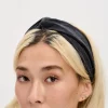 Fashion Hallie - Twist Top Headband in Black All Accessories|Hats & Hair