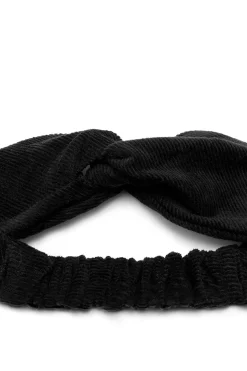 Fashion Hallie - Twist Top Headband in Black All Accessories|Hats & Hair