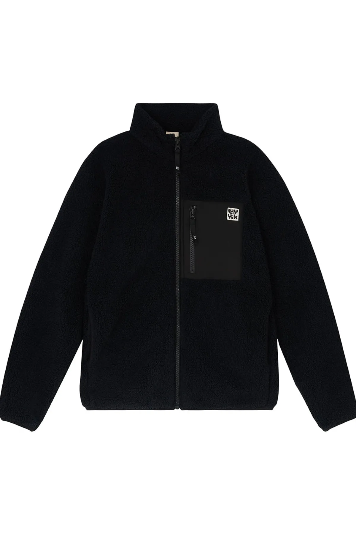 Online Harper - Borg Fleece Jacket in Black All Outerwear & Knitwear|Fleeces