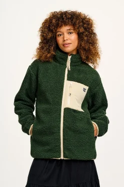 Clearance Harper - Fleece Jacket Pine Green All Outerwear & Knitwear|Fleeces