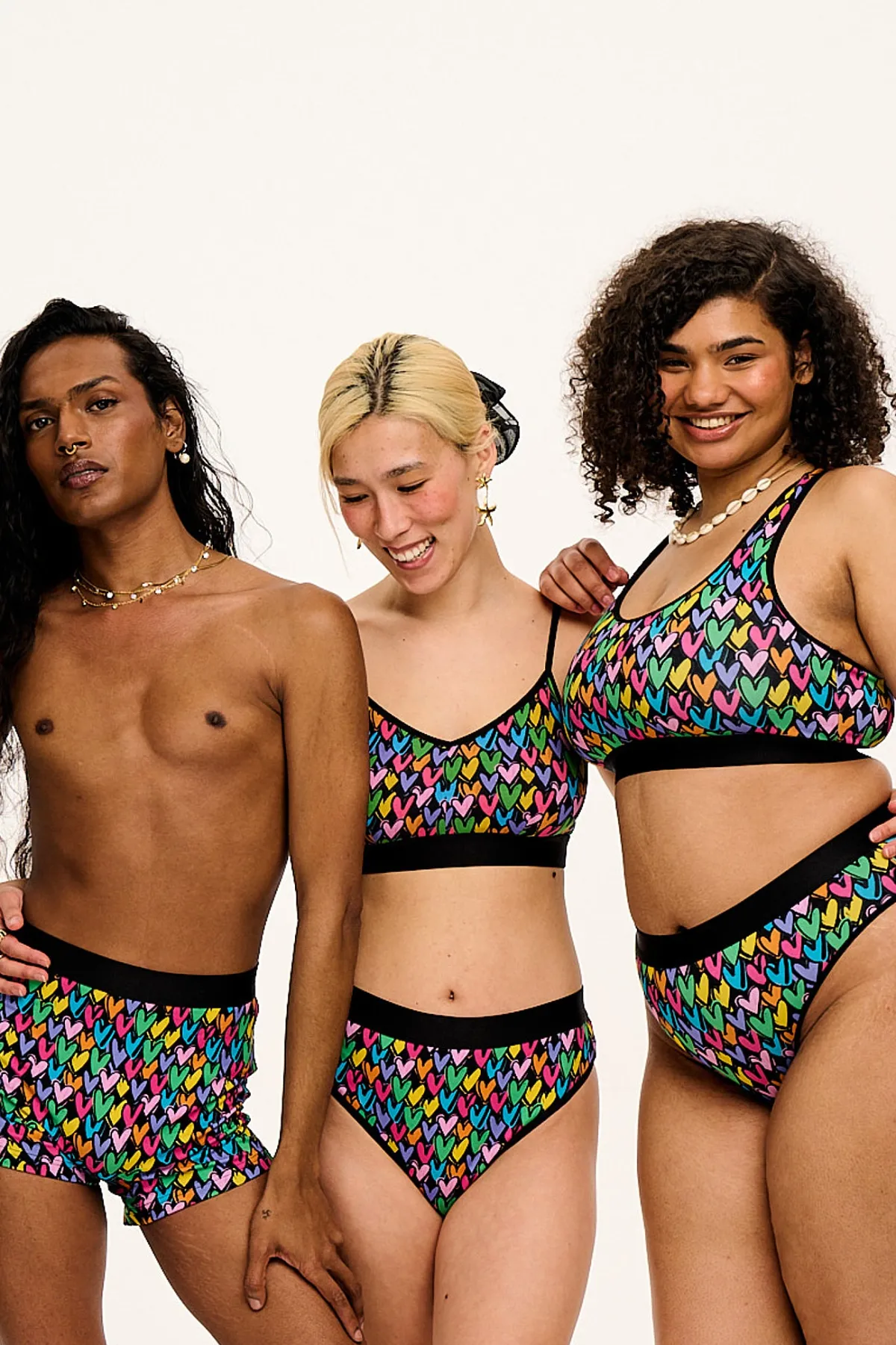 Online Iona - Racer Back Cotton & Bamboo Crop Top in Summer Lovin' Print All Tops & Tees|All Underwear