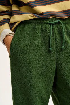 Outlet Jamie - Polar Fleece Jogger in Juniper Green All Bottoms|Joggers
