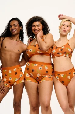 Sale Joey - Cotton & Bamboo Boxer Shorts in Veronica Print All Bottoms|All Underwear