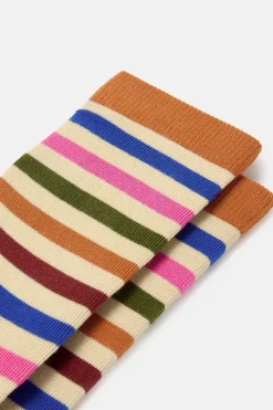 Hot JoJo - Cotton Socks in Rainbow Stripe All Accessories|Socks