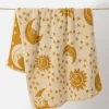 Online Kasia - Hand Towel in Cream & Yellow Orion Print All Accessories|Homeware