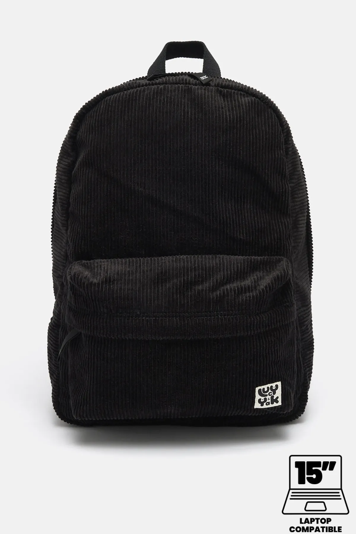 Discount Kellie - Skater Corduroy Backpack in Black All Accessories|Bags & Purses