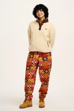 New L.E. Alexa - Cotton Trousers in Artist Print by Namrata Kumar All Bottoms|Trousers