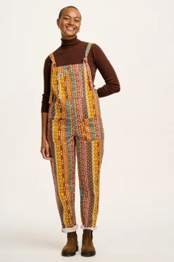 Outlet L.E. Original - Twill Dungarees in Artist Print by Chaaya Prabhat All Dungarees|The Original - Tapered