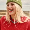 Fashion Luca - Cotton Beanie in Highland Green All Accessories|Hats & Hair