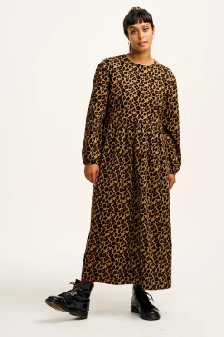 Hot Maeve - Midi Dress in Leopard Print All Dresses & Skirts