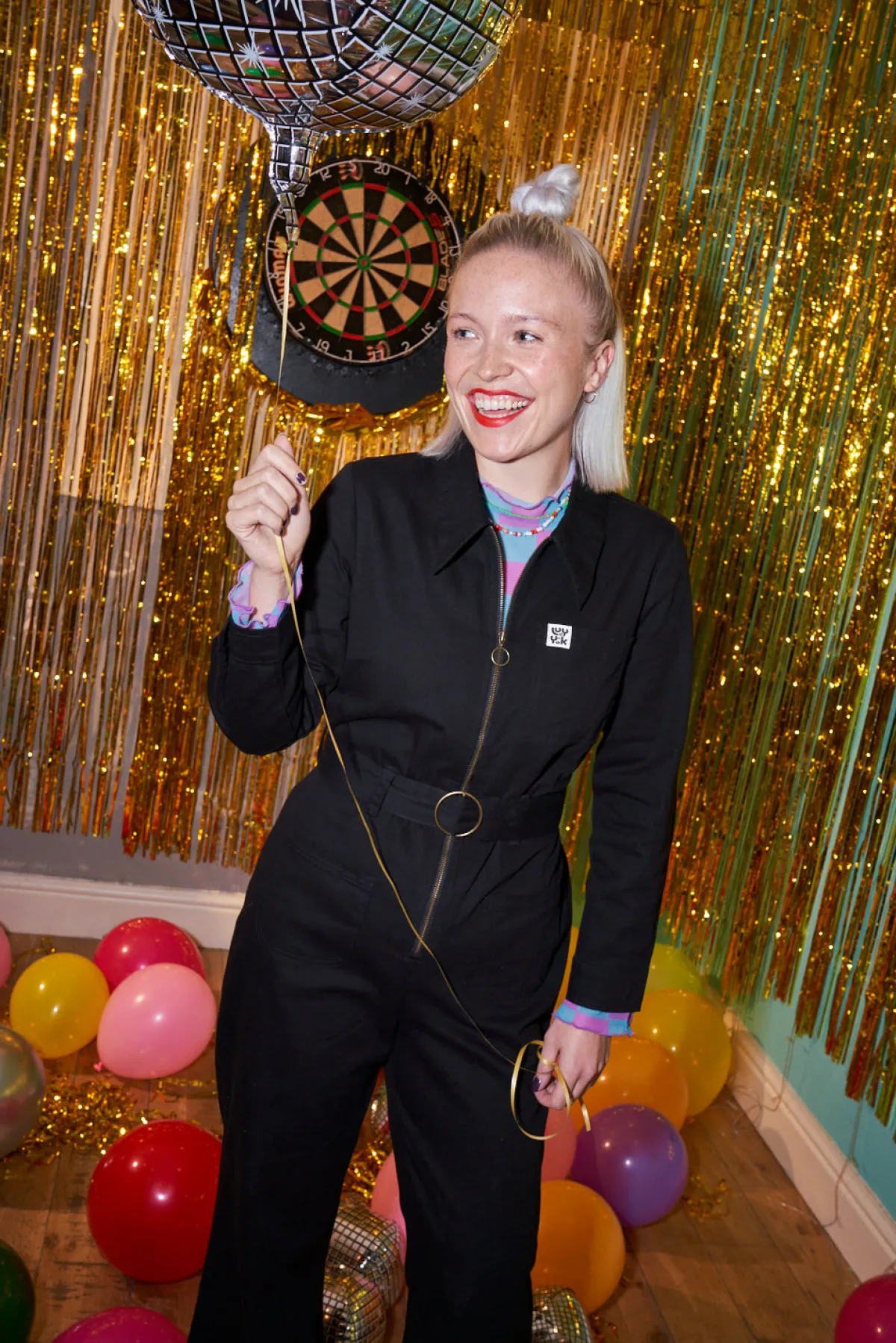 Sale Maggie - Cotton Jumpsuit in Black All Jumpsuits