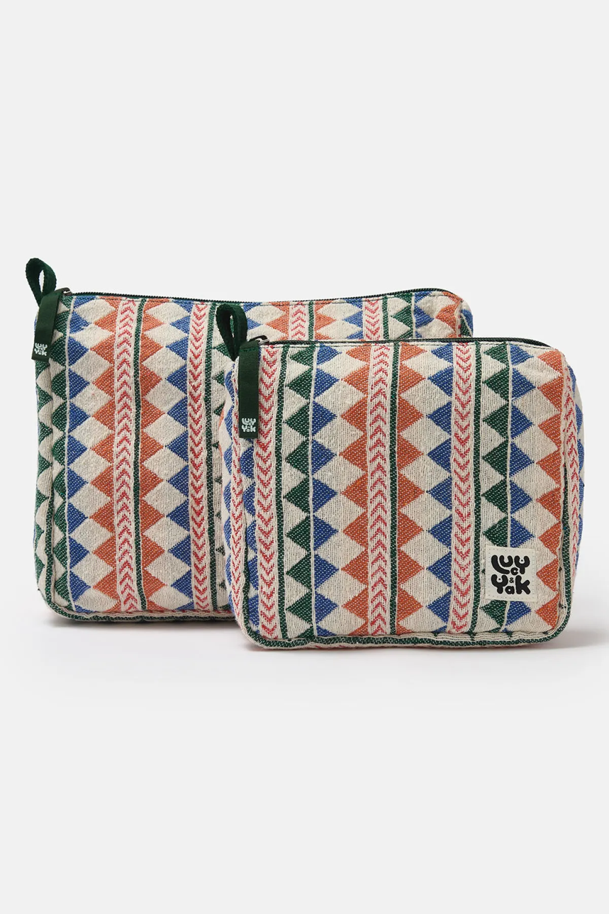 New Malina - Washbag in Multi Triangles Print All Accessories|Bags & Purses