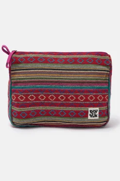 Outlet Malina - Washbag in Stripe Jacquard Print All Accessories|Bags & Purses