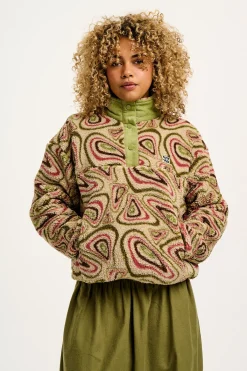 Discount Malone - Borg Fleece in Yosemite Print All Outerwear & Knitwear|Fleeces